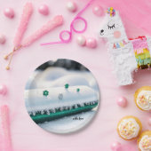 Winter's Soft Glow ペーパープレート (パーティー)