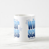 Winterscapesの大きいマグ コーヒーマグカップ (中央)