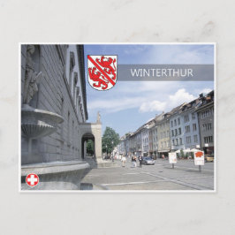 Winterthur – スイスのポストカード。 ポストカード