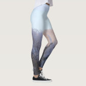 Wintertimeレギンスズインブルースとグレー レギンス (右)