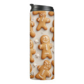 Wintertime Gingerbread Mosaic タンブラー (回転右)