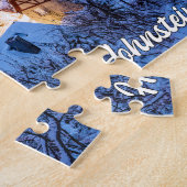 Wintertime In Hohnstein, Germany ジグソーパズル (側面)