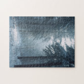 Wintertime Scene in the Forest ジグソーパズル (横)