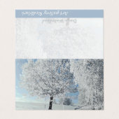 Wintertraum Winterland Schnee Baum (外部フラット)