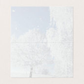 Wintertraum Winterland Schnee Baum (内部フラット)