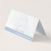 Wintertraum Winterland Schnee Baum (裏面)