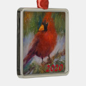 WinterVisitor 3セラミックオーナメント メタルオーナメント (右)