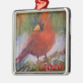 WinterVisitor 3セラミックオーナメント メタルオーナメント (左)