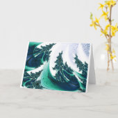 Winterwald カード (黄色い花)