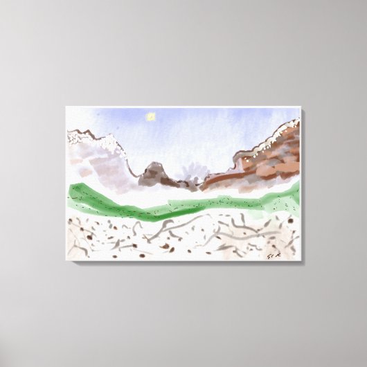 Wintry Mix Canvas Print キャンバスプリント (正面)