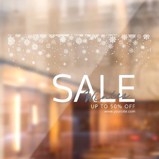 Wintry New Winter Collection ウィンドウサイン (シート2)