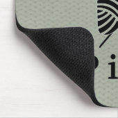 WIPいい編み物質感の工芸品 マウスパッド (コーナー)