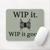 WIPいい編み物質感の工芸品 マウスパッド (マウス)