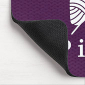 WIP良いニットのテクスチャ工芸品 マウスパッド (コーナー)