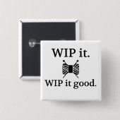 WIP it Good -編み物 缶バッジ (正面&裏面)