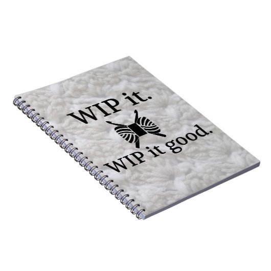 WIP It Good - Crochet Crafts Notebook ノートブック (右側)