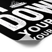 Wipe It Down Fitness Motivation Art  ポスター (角)