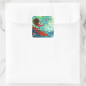 "Wipeout"スタンプ スクエアシール (バッグ)