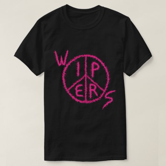 Wipers Band Logo Classic T-Shirt Tシャツ (デザイン正面)