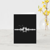 Wir Lieben Berge - Bear Hiking Camping Mountains N カード (黄色い花)