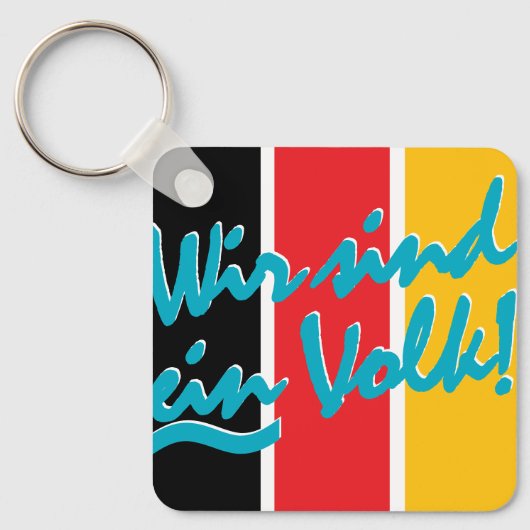 WIR SIND EIN VOLK! キーホルダー (正面)