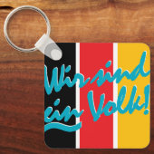 WIR SIND EIN VOLK! キーホルダー (正面)