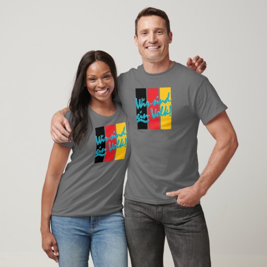WIR SIND EIN VOLK! Tシャツ (ユニセックス)