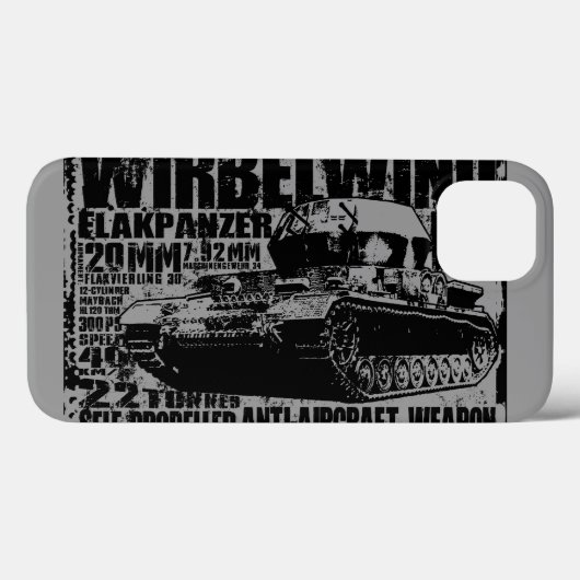 Wirbelwind iPhone / iPadケース Case-Mate iPhoneケース (裏面 (横))