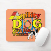 Wire_キツネ_Terrier_Agility_ マウスパッド (マウス)