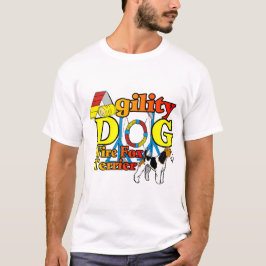 Wire_キツネ_Terrier_Agility_ Tシャツ
