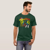 Wire_キツネ_Terrier_Agility_ Tシャツ (正面フル)