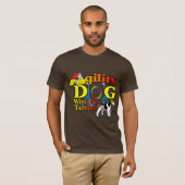 Wire_キツネ_Terrier_Agility_ Tシャツ (正面フル)