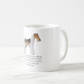 Wire Fox Terrierの思い出の品 女性 コーヒーマグカップ (正面右)