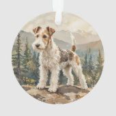 Wire Fox Terrier オーナメント (裏面)