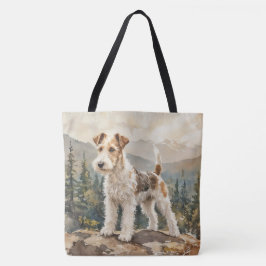 Wire Fox Terrier トートバッグ
