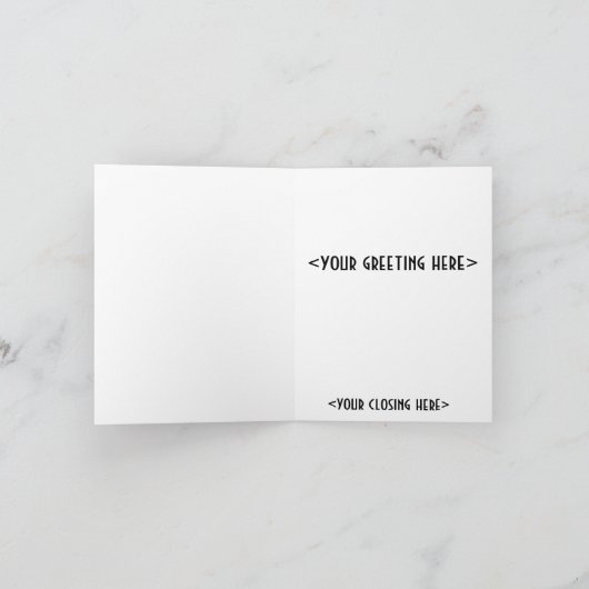 Wire Fox Terrier Celebrating Independence Day カード (内部)