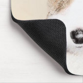 Wire Fox Terrier Painting - Cute Original Dog Art マウスパッド (コーナー)