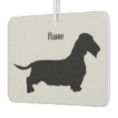 Wire Hair Dachshund Air Freshener カーエアーフレッシュナー (左)