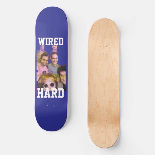WIRED Decks 01 スケートボード (正面)