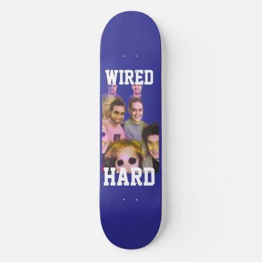 WIRED Decks 01 スケートボード (正面)