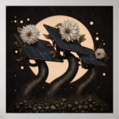 Wired to the Sun - Solarpunk Poster ポスター (正面)