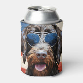 Wirefold Pointing Griffon 7月4日Indepden 缶クーラー (缶正面)