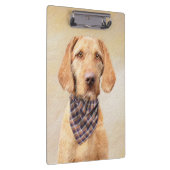 Wirefold Vizsla'絵画s – かわいいオリジナルドッグアート クリップボード (右)