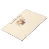 Wirefold Vizsla'絵画s – かわいいオリジナルドッグアート ノートパッド (アングル)