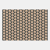 Wirefold Vizsla'絵画s – かわいいオリジナルドッグアート ラッピングペーパーシート (正面3)