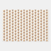 Wirefold Vizsla'絵画s – かわいいオリジナルドッグアート ラッピングペーパーシート (正面2)