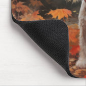 Wirefox Terrier 紅葉 マウスパッド (コーナー)