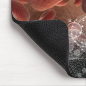 wireframeの赤血球 マウスパッド (コーナー)