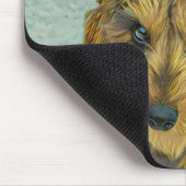 wirehairedダックスフント マウスパッド (コーナー)