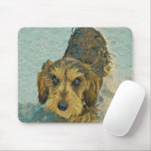 wirehairedダックスフント マウスパッド (マウス)